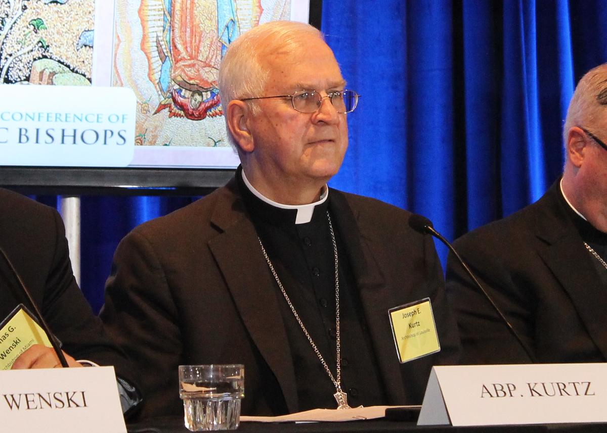 USCCB President and Archbishop of Louisville Joseph Kurtz recently opened the bishops' spring meeting with a letter on how Catholics can combat racism.