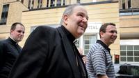 Archbishop Bernard Hebda joined several hundred priests in Rochester Wednesday.