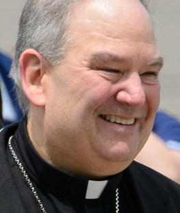 Impressive skill set: Archbishop Hebda's law degree will help as he deals with the bankruptcy and sex abuse charges.
