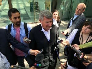 John Hunter is representing John Furlong against a civil claim alleging the former Vancouver Olympics CEO defamed journalist Laura Robinson. (Jason Proctor)