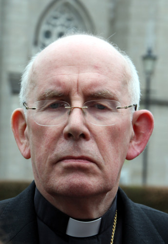 Former archbishop of Armagh Sean Brady, who acted as notary for the church tribunal that investigated Smyth's abuses in 1975