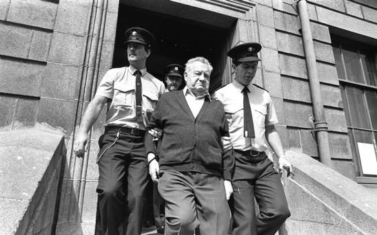 Brendan Smyth at a court appearance in the Republic