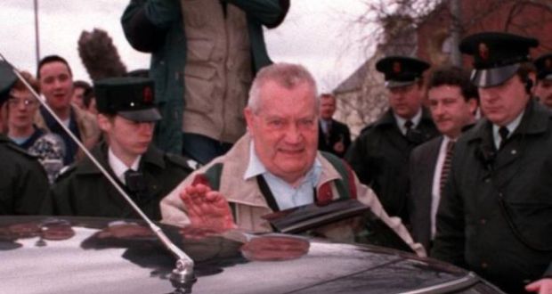 Paedophile priest Brendan Smyth wrote to the late Cardinal Cahal Daly from prison to deny that his sexual abuse of boys and girls had caused serious damage to the Catholic Church. Photograph: Pacemaker