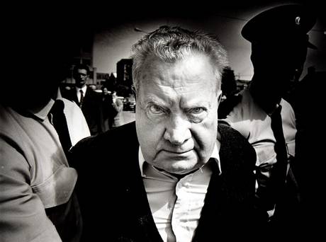 Notorious paedophile priest Fr Brendan Smyth ia led from court, pictured in 1997 (NPA/Independent Collection)