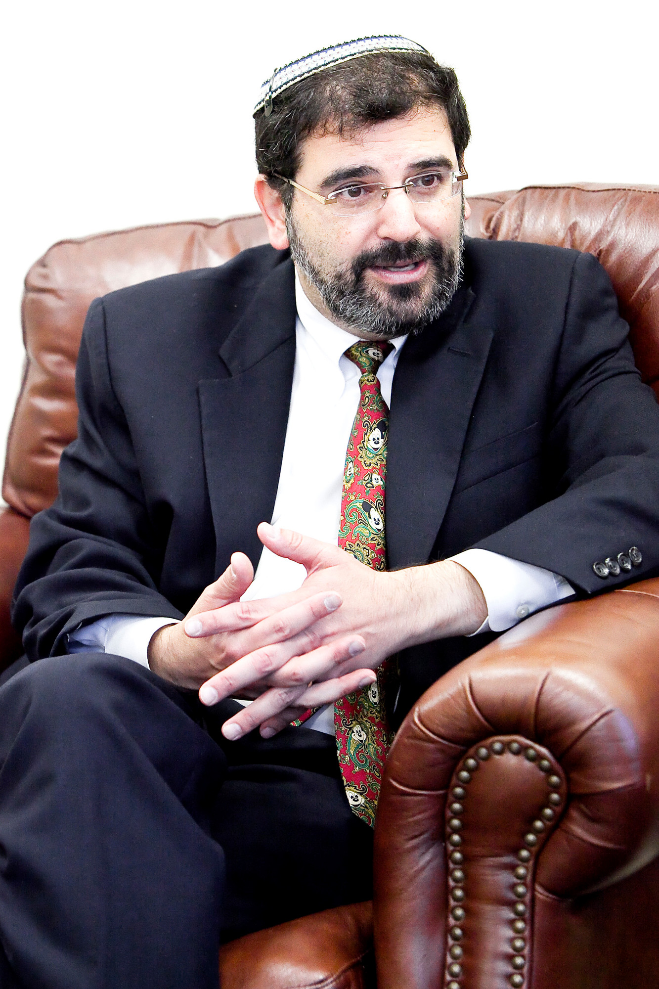 RABBI ASHER LOPATIN, PRESIDENT of the Yeshivat Chovevei Torah Rabbinical School.