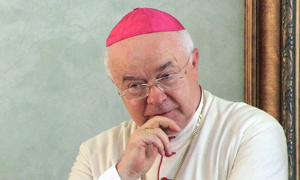 Jozef Wesolowski also stands accused of possessing images of child abuse. Photograph: Erika Santelices/AFP/Getty Images