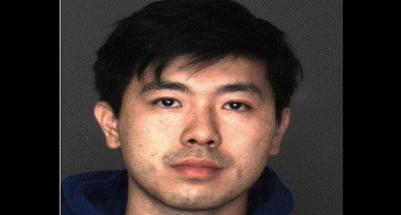 Yanhao Ren booking photo, San Bernardino County Sheriff's Department