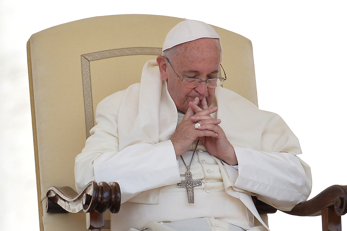 Pope Francis. Photographer: Alberto Pizzoli/AFP via Getty Images