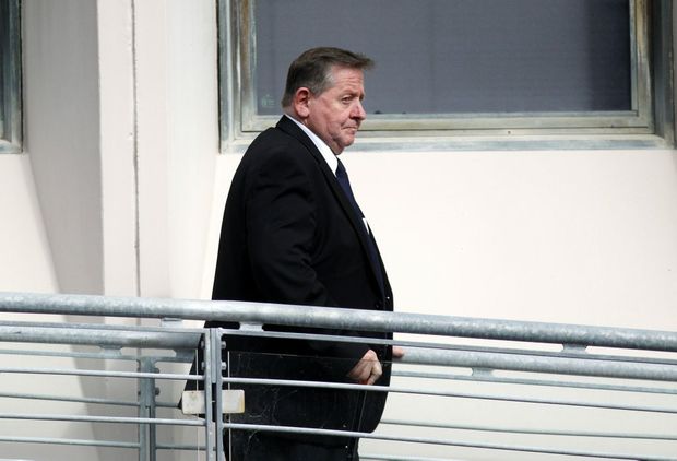 Peter Pemble outside the Supreme Court at Newcastle, July 23, 2015.