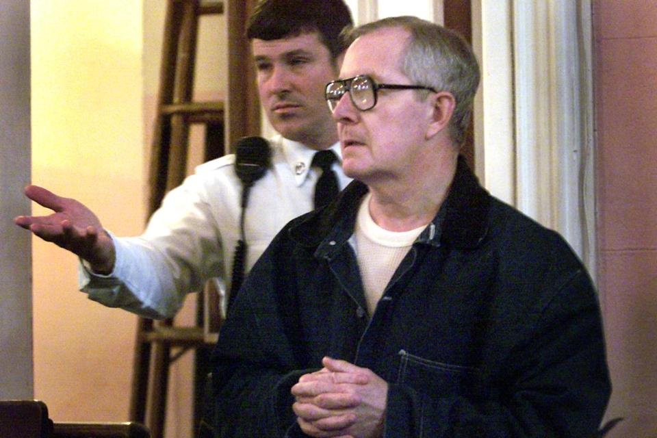 Ronald Paquin appeared in court in 2002.
