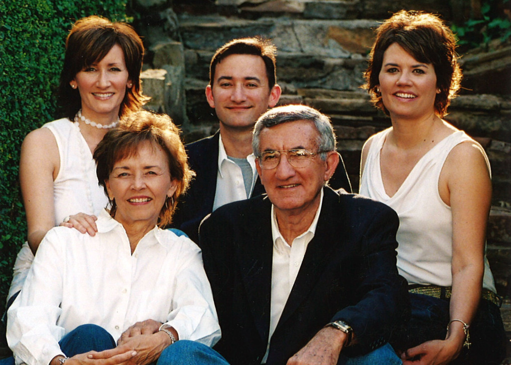 Debbie McDaniel (top left) is shown with her brother, sister, mother and father before she was disfellowshipped by the Jehovah’s Witnesses and shunned by her family.