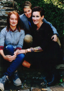 Debbie (right) and Crystal McDaniel (center) wed in New York in November 2013. Debbie’s daughter, Marley (left), has chosen to live with the couple full time.