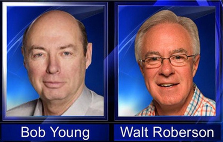 Bob Young and Walt Roberson.