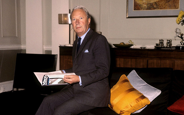 Edward Heath at his flat in Albany, London, 1969 (PA)