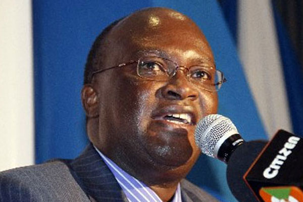 Health secretary James Machari. 'If the state has not failed in its role to provide access to basic and affordable services such as health, education, housing, water and food, why is it that a section of the society is constantly on the receiving end of “charitable acts” from others?' FILE PHOTO |