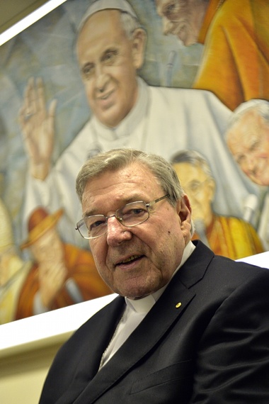 George Pell. Photograph: Andreas Solaro/AFP/Getty Images
