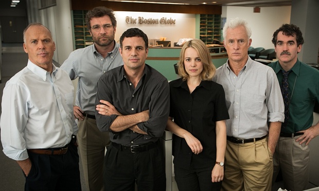 Journalistic investigation … Spotlight. Photograph: Kerry hayes