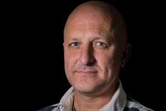 PHOTO: Andrew Collins said Ballarat child abuse survivors were considering boycotting the royal commission hearings in Melbourne. (ABC News: Margaret Burin)