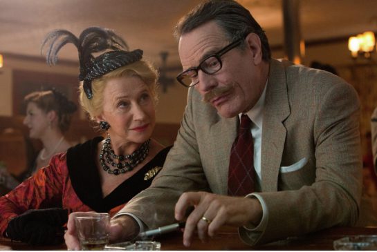 Helen Mirren and Bryan Cranston in Trumbo.