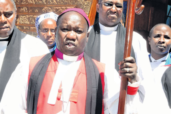 Mt Kenya West diocese bishop Joseph Kagunda. The Anglican Church is investigating five more priests from Mt Kenya region over allegations of involvement in homosexuality. FILE PHOTO | NATION MEDIA GROUP