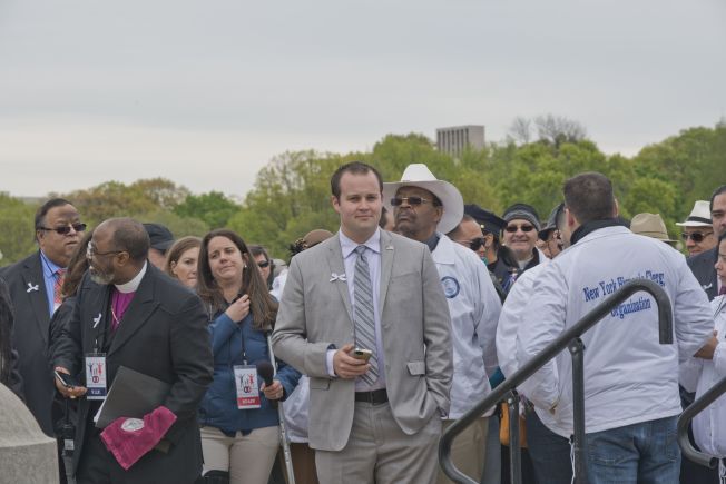 Josh Duggar resigns from his position at the Family Research Council.