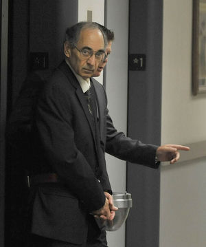 Rev. Joseph Maurizio A Federal agent leads the Rev. Joseph Maurizio into a holding room as jury selection continues for a second day at U.S. District Court in Johnstown on Wednesday, Sept. 9, 2015. Maurizio is on trial for a sex tourism case.