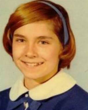 A ativista norte-americana Barbara Blaine na infancia, epoca em que sofreu abusos