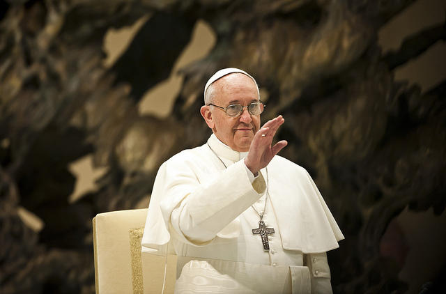 Pope Francis in a file photo from 2013.
