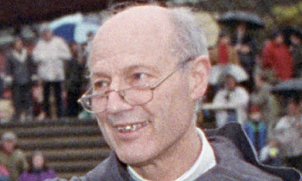 Peter Ball, pictured in 1992, is to be sentenced on charges relating to 18 victims of sexual abuse. Photograph: David Jones/PA