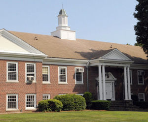 Foxboro Town Hall. (Staff file photo by Mike George)