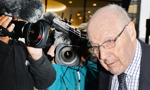 Peter Ball, 83, was sentenced to two years and eight months in prison. Photograph: John Stillwell/PA