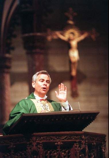 Msgr. John Doran, the former vicar general in the Archdiocese of Newark, is seen here in a 1997 file photo. He was reassigned amid scandal in 2013.
