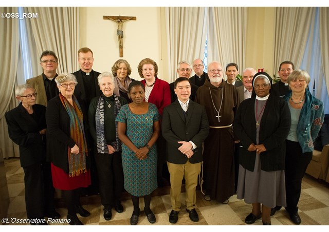 Members of the Pontifical Commission for the Protection of Minors who concluded their three-day plenary in Rome on Sunday October 11th. - OSS_ROM