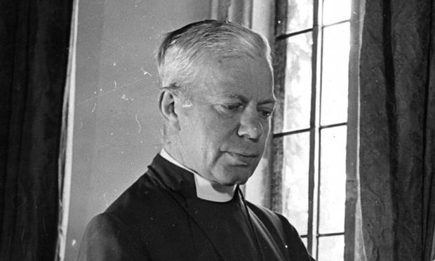 George Bell in his study at Chichester Palace. Photograph: Topical Press Agency/Getty Images