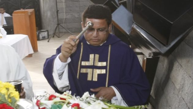 Waldir Perez Salias, sacerdote que violo a nino de 10 anos, fue condenado a 35 anos de carcel. (USI)