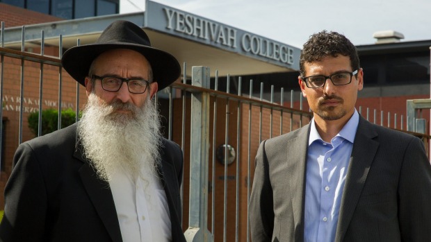 Zephaniah (left) and Manny Waks have been outspoken critics of Yeshivah Centre. Photo: Rod Pollard, Flametree Productions
