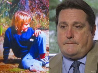 PHOTO: Simon Cole, who specialises in compensation cases for survivors of child abuse, was abused at the age of 10 by a scoutmaster. (ABC News)