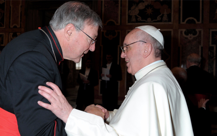 Pope Francis nominated Australian Cardinal George Pell to lead financial reform of the Vatican. (L'Osservatore Romano)