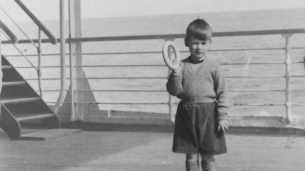 An estimated 7,000 children were sent to Australia, like this boy