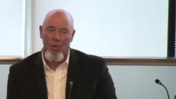 Former teacher Craig Patterson said St Paul's staff had been told Peter Hollingworth had "washed his hands" of abuse fallout. Photo: Child Abuse Royal Commission
