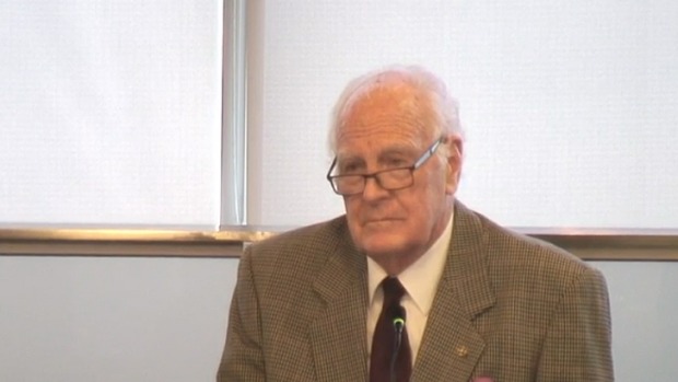 Dr Peter Hollingworth in the stand. Photo: Supplied
