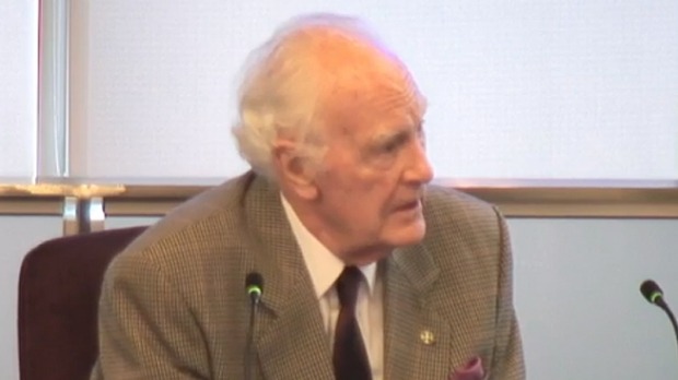 Dr Peter Hollingworth in the stand. Photo: Supplied