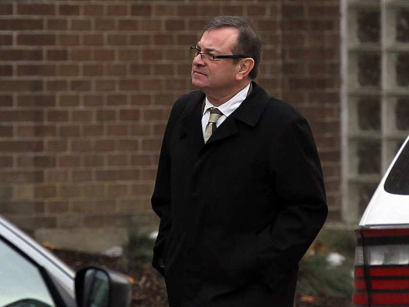 Robert Couture walks towards Superior Court in Windsor on Tuesday, Nov. 24, 2015. TYLER BROWNBRIDGE / WINDSOR STAR