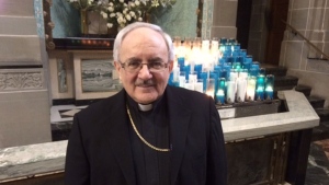 Moncton Archbishop Valery Vienneau originally hired Michel Bastarache in previous role as the bishop of the Bathurst diocese. (Kate Letterick/CBC)