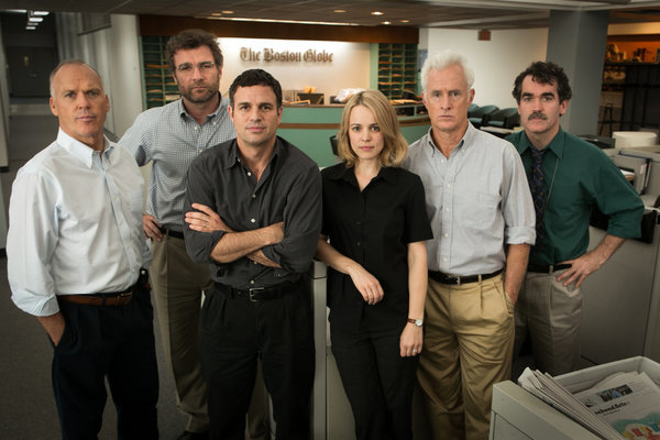 “Spotlight,” directed by Tom McCarthy, is a Golden Globe nominee for best picture, drama.