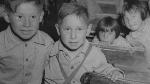 The final report of the Truth and Reconciliation Commission says that over 3,200 indigenous children who were put in residential schools never returned home. Nearly a dozen died while trying to escape. (United Church of Canada Archives)