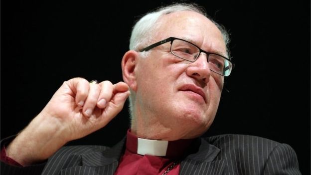 Former archbishop George Carey wrote to police in 1993