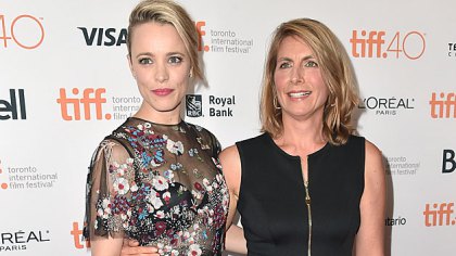Rachel McAdams and Sacha Pfeiffer at the ‘Spotlight’ premiere on September 14, 2015 in Toronto. (Photo by Alberto E. Rodriguez/Getty Images)