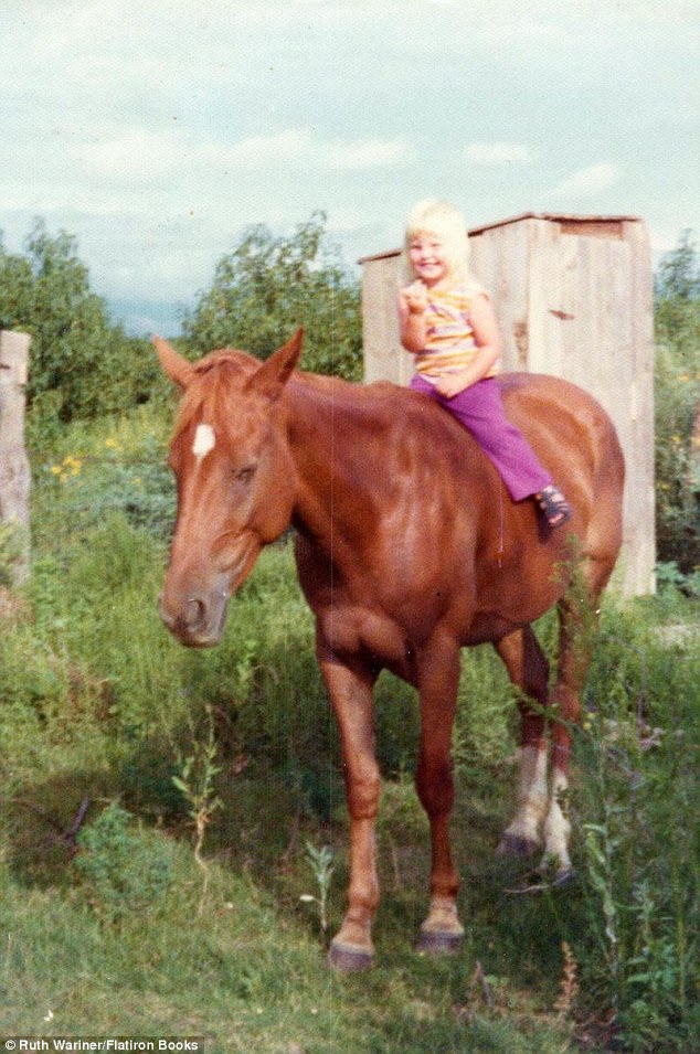 When Ruth (pictured above in an undated photo) was eight, the abuse by her stepfather started