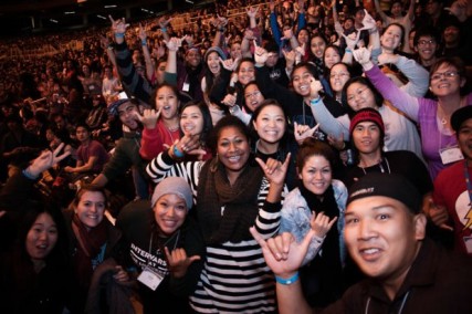 Urbana Students – courtesy of InterVarsity Christian Fellowship (Image source)